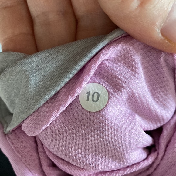 Lululemon crop pocket pants womens 10 ten work out - Picture 5 of 5